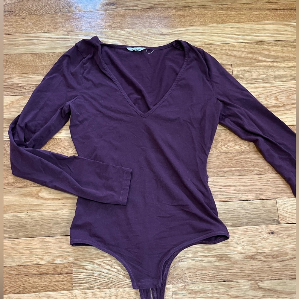 Madewell v-neck bodysuit
